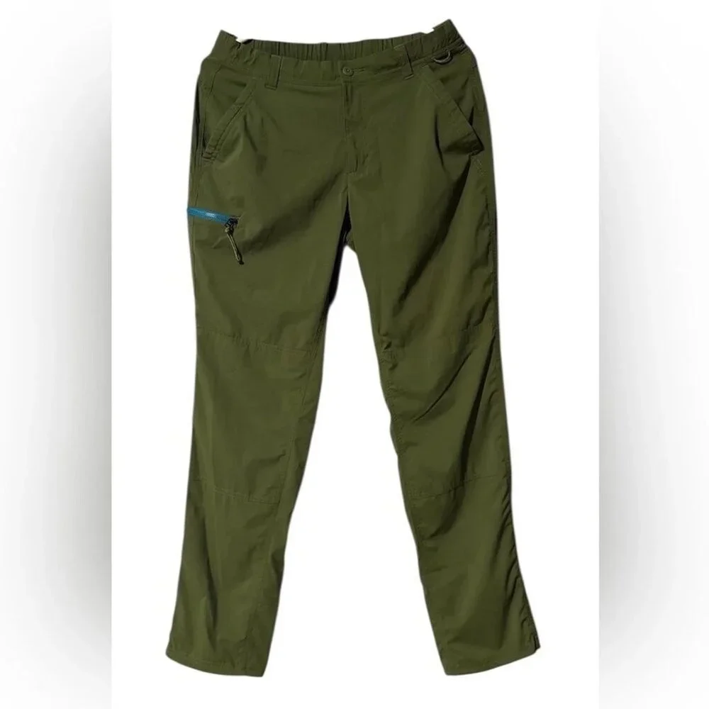Green REI Co-op Trailmade Pants, Size 8 - Picture 4 of 9